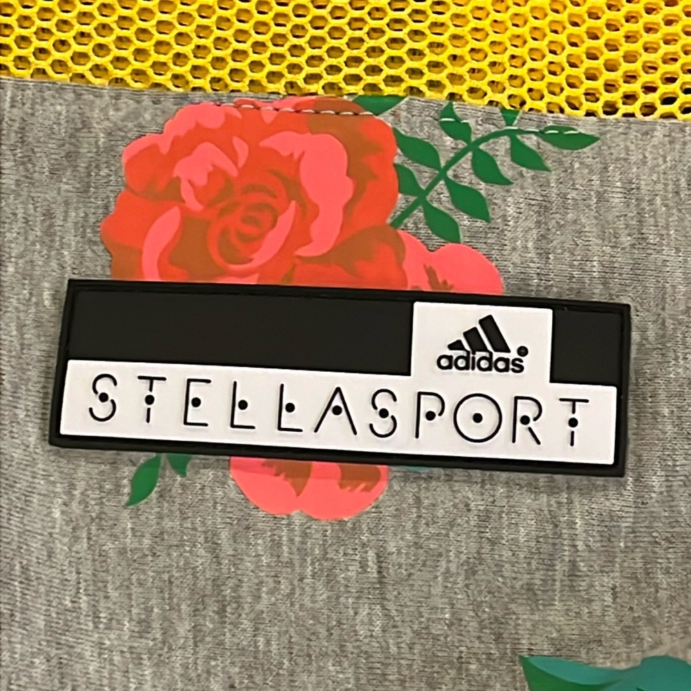Adidas Stella McCartney Sport Seasack Bag backpack gym bag tote new sack floral - Picture 3 of 16